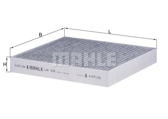 Wilmink Group WG1215666 Activated Carbon Cabin Filter WG1215666