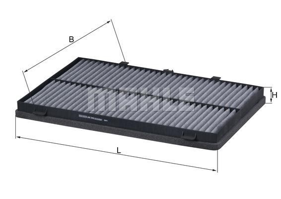 Wilmink Group WG1215618 Activated Carbon Cabin Filter WG1215618