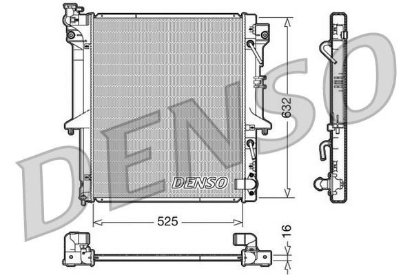 Wilmink Group WG1919697 Radiator, engine cooling WG1919697