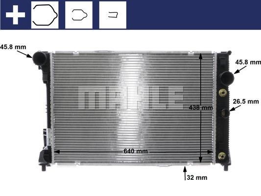 Wilmink Group Radiator, engine cooling – price