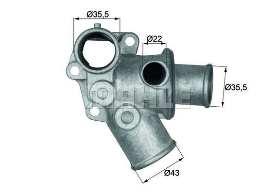 Wilmink Group WG1217559 Thermostat, coolant WG1217559