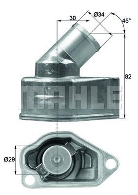 Wilmink Group WG1261842 Thermostat, coolant WG1261842