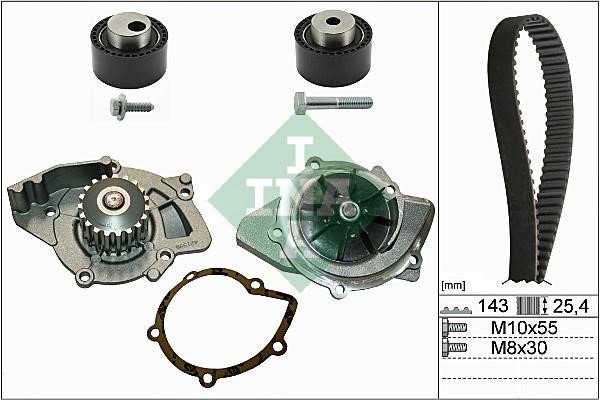 Wilmink Group WG1251681 TIMING BELT KIT WITH WATER PUMP WG1251681