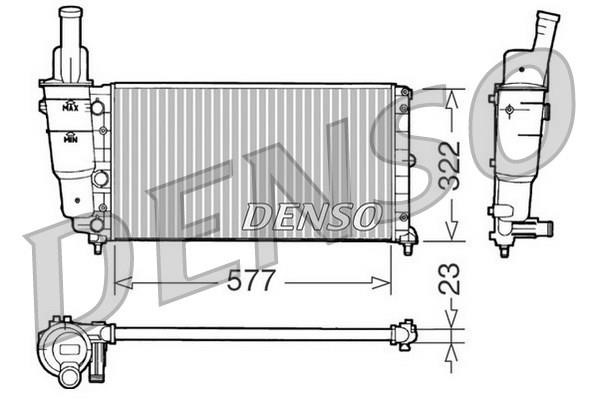 Wilmink Group WG1918992 Radiator, engine cooling WG1918992
