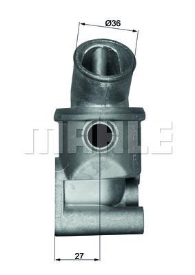 Wilmink Group WG1217711 Thermostat, coolant WG1217711