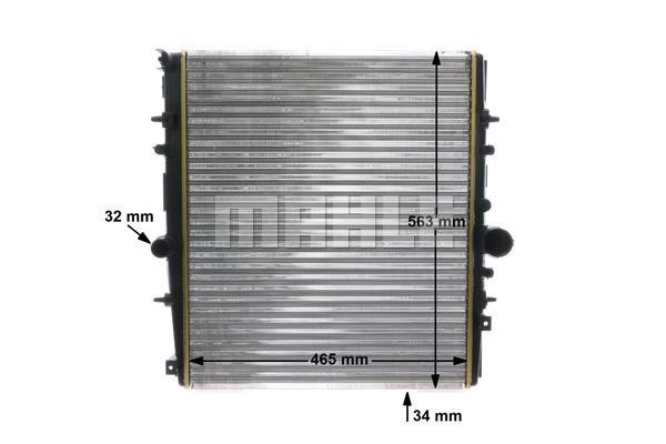 Radiator, engine cooling Wilmink Group WG2182631