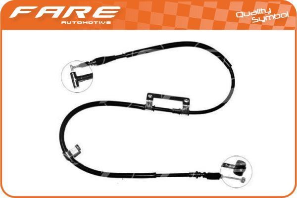 Fare 18450 Cable Pull, parking brake 18450