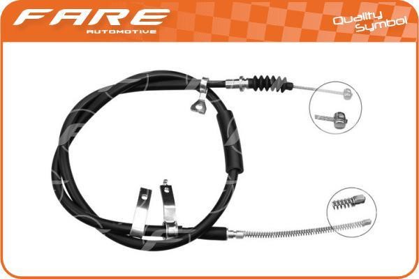 Fare 19362 Cable Pull, parking brake 19362