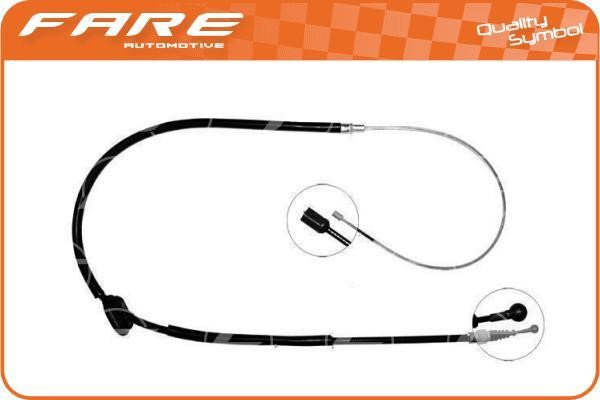 Fare 17531 Cable Pull, parking brake 17531