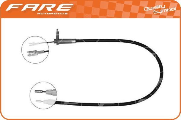 Fare 17937 Cable Pull, parking brake 17937