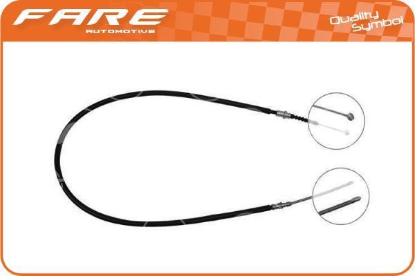 Fare 19363 Cable Pull, parking brake 19363