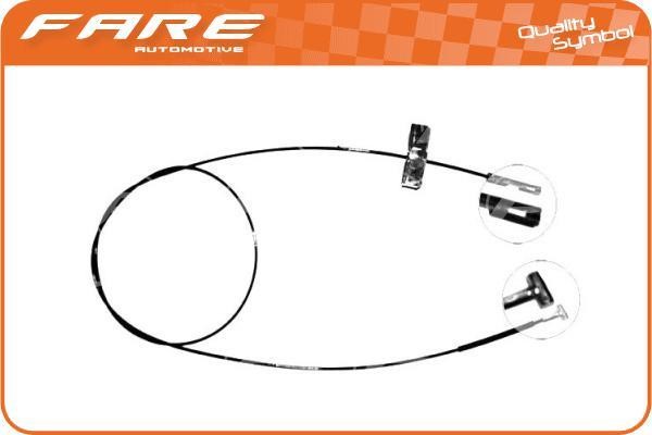 Fare 17476 Cable Pull, parking brake 17476