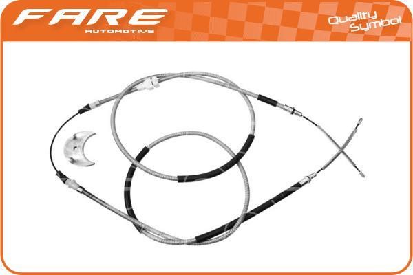 Fare 18196 Cable Pull, parking brake 18196