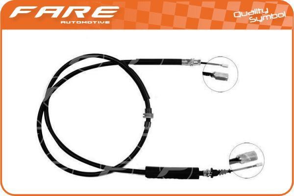 Fare 17595 Cable Pull, parking brake 17595