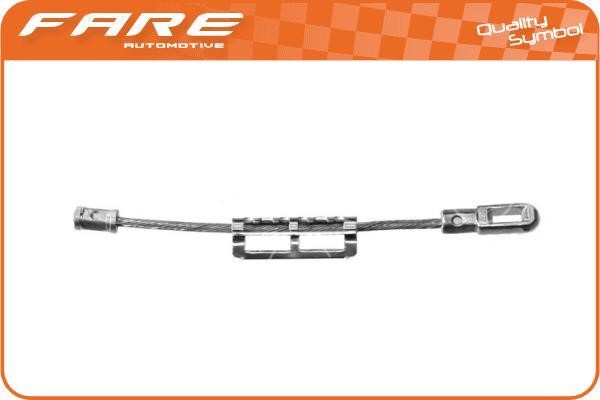 Fare 18644 Cable Pull, parking brake 18644