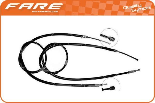 Fare 17625 Cable Pull, parking brake 17625