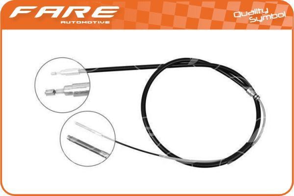 Fare 17591 Cable Pull, parking brake 17591