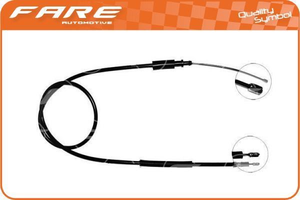 Fare 17820 Cable Pull, parking brake 17820