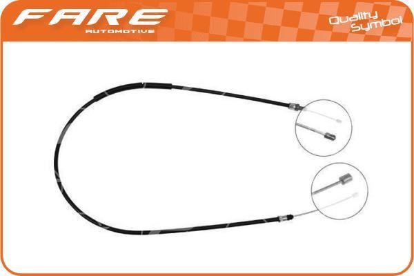 Fare 17821 Cable Pull, parking brake 17821