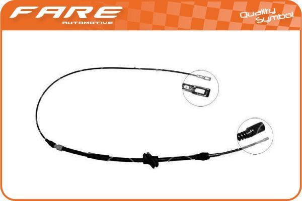Fare 17708 Cable Pull, parking brake 17708