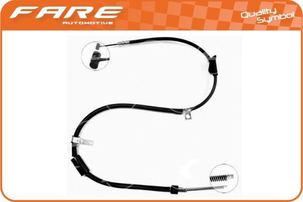 Fare 18977 Cable Pull, parking brake 18977