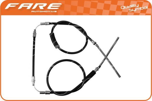 Fare 18187 Cable Pull, parking brake 18187