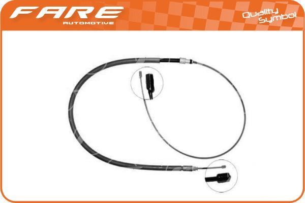 Fare 17845 Cable Pull, parking brake 17845