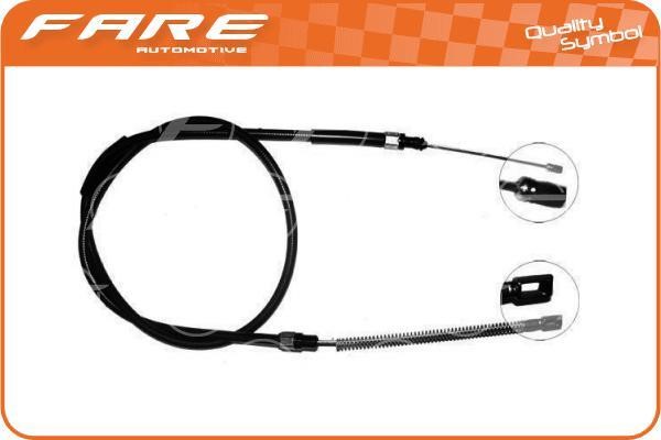 Fare 19231 Cable Pull, parking brake 19231