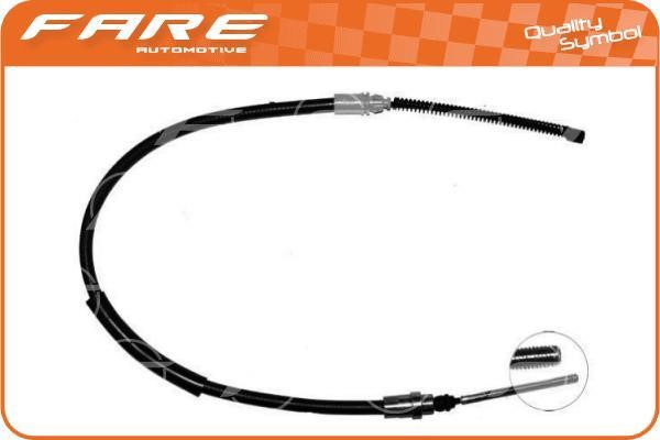 Fare 18760 Cable Pull, parking brake 18760