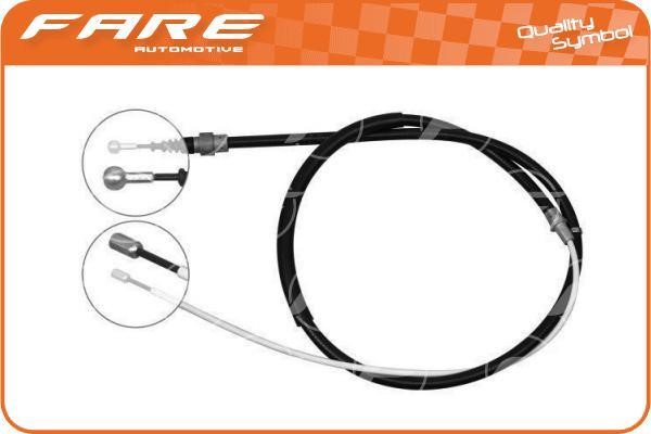 Fare 17739 Cable Pull, parking brake 17739