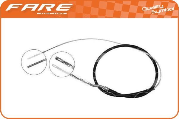 Fare 17764 Cable Pull, parking brake 17764