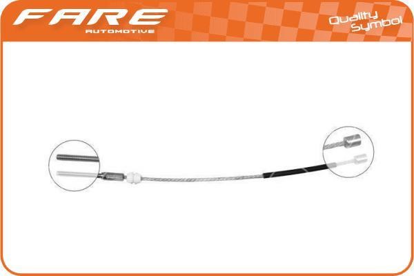 Fare 18650 Cable Pull, parking brake 18650