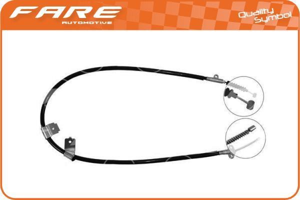 Fare 18552 Cable Pull, parking brake 18552