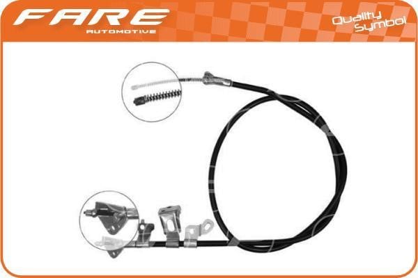Fare 19113 Cable Pull, parking brake 19113
