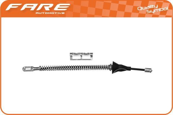 Fare 18643 Cable Pull, parking brake 18643