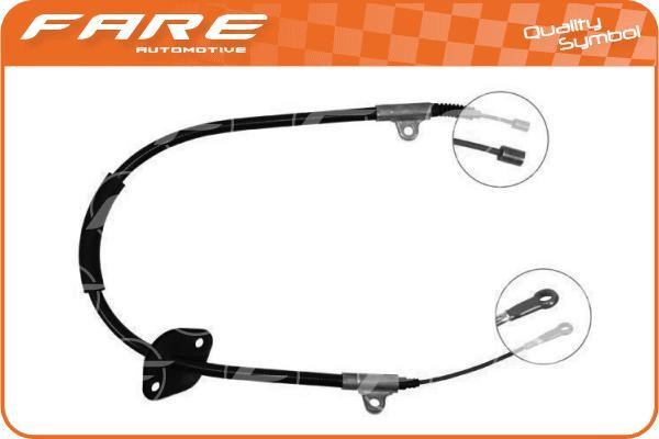 Fare 18575 Cable Pull, parking brake 18575