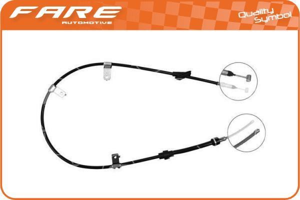 Fare 18405 Cable Pull, parking brake 18405