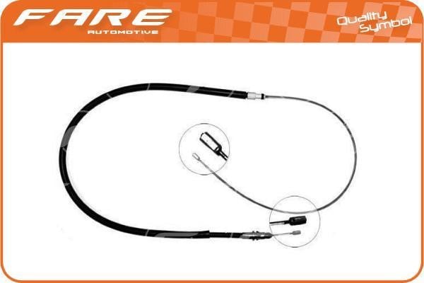 Fare 17846 Cable Pull, parking brake 17846