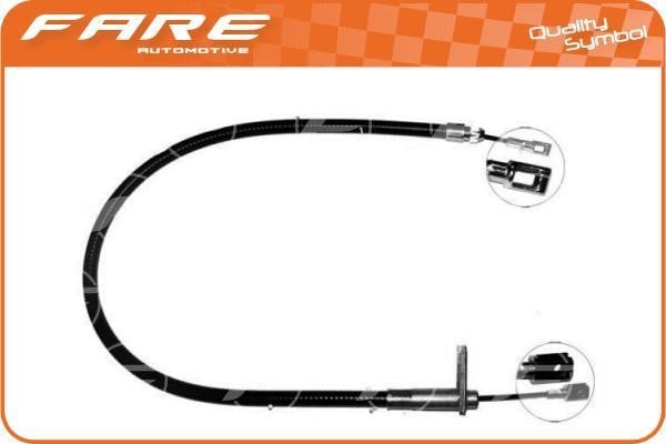 Fare 17973 Cable Pull, parking brake 17973