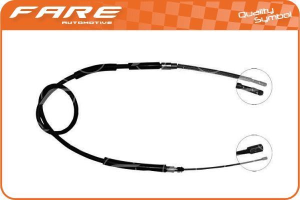 Fare 19247 Cable Pull, parking brake 19247
