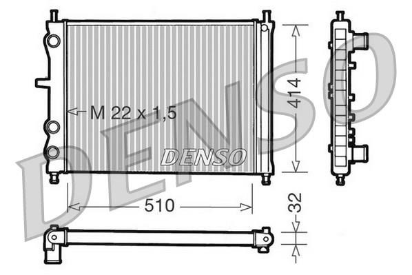 Wilmink Group WG1918948 Radiator, engine cooling WG1918948