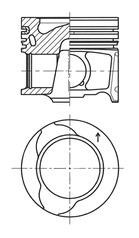 Wilmink Group WG1946715 Piston WG1946715