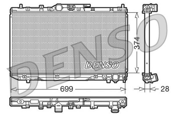 Wilmink Group WG2100641 Radiator, engine cooling WG2100641