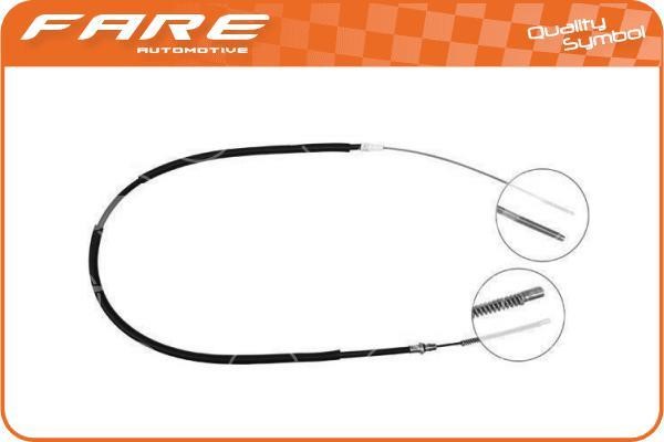 Fare 17496 Cable Pull, parking brake 17496