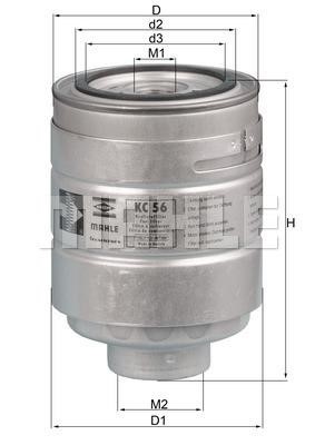 Wilmink Group WG1214840 Fuel filter WG1214840
