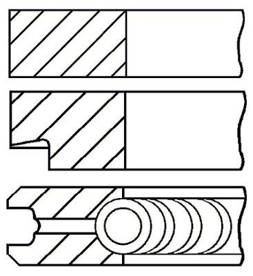 Wilmink Group WG1187900 Piston Ring Kit WG1187900