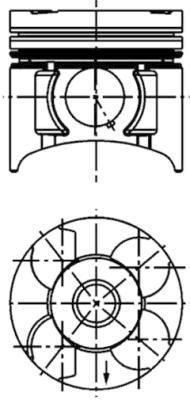 Wilmink Group WG1016595 Piston WG1016595