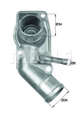 Wilmink Group WG1217651 Thermostat, coolant WG1217651