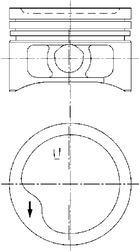 Wilmink Group WG1023496 Piston WG1023496