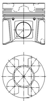 Wilmink Group WG1023588 Piston WG1023588